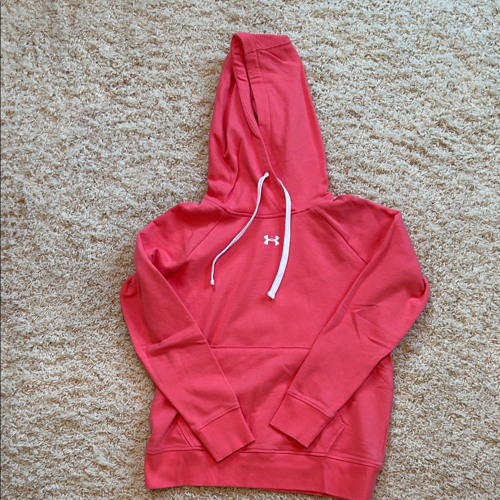 Under Armour Bright Coral Fleece Hoodie